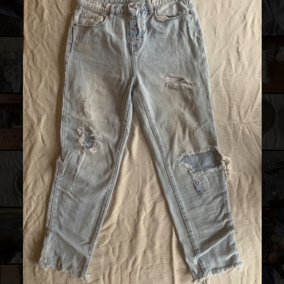 Distressed Mom Jeans - Picture 8 of 8